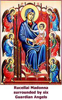 Rucellai-Madonna-surrounded-by-six-Guardian-Angels-icon
