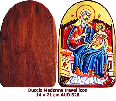 Duccio Madonna Travel icon